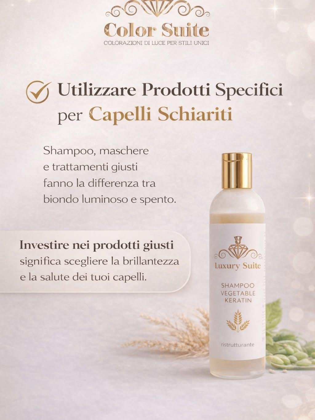 Shampoo Vegetable Keratin — Luxury Suite