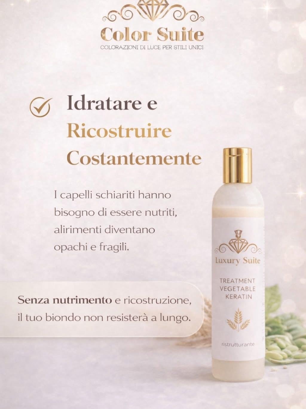 Treatment Vegetable Keratin — Luxury Suite